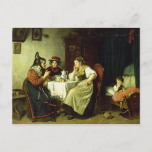 The Gossips, 1887 Briefkaart