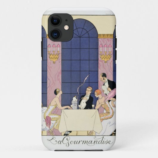 The Gourmands, 1920-30 (pochoir print) Case-Mate iPhone Case (Achterkant)