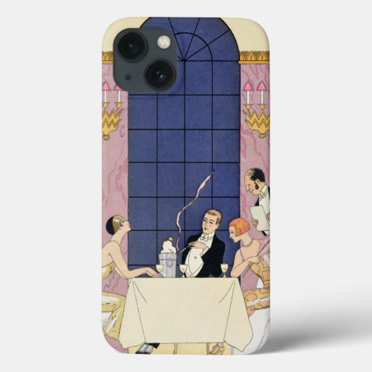 The Gourmands, 1920-30 (pochoir print) Case-Mate iPhone Case (Achterkant)