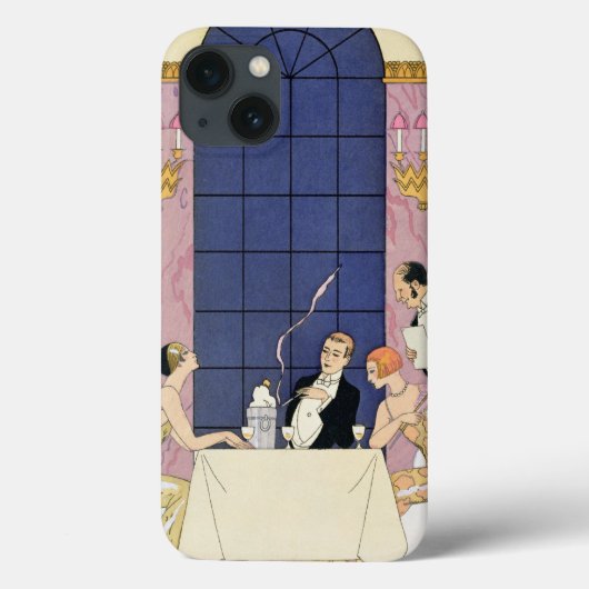 The Gourmands, 1920-30 (pochoir print) Case-Mate iPhone Case (Achterkant)