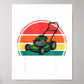 The Gr Calling I Must Mow Funny Lawn Mower Toddler Poster (Voorkant)