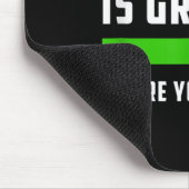 The Gr Is Greener Where You Water It, Motivational Muismat (Hoek)