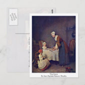 The Grace by Jean-Baptiste Simeon Chardin Briefkaart (Voorkant / Achterkant)