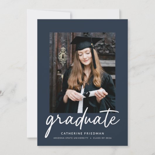 The Graduate Announcement Kaart (Voorkant)