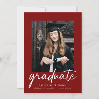 The Graduate Announcement Kaart