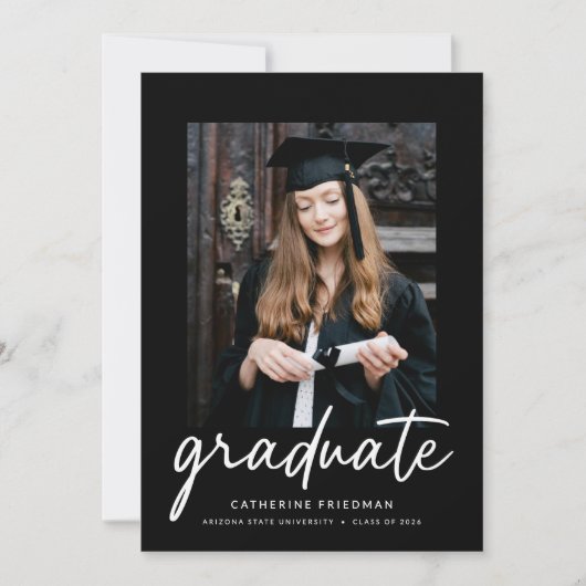 The Graduate Announcement Kaart (Voorkant)