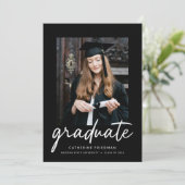 The Graduate Announcement Kaart (Staand voorkant)