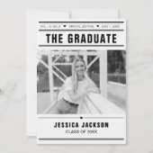 The Graduate Newspaper Template Multi-Photo (Voorkant)