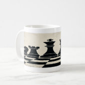 “The Grand Assembly” Chess Master Mug Koffiemok (Voorkant links)