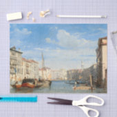 The Grand Canal, 1827 by Richard Parkes Bonington Tissuepapier (Craft)