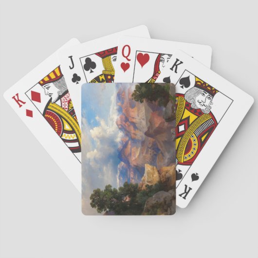 The Grand Canyon, 1913 by Thomas Moran Pokerkaarten (Achterkant)