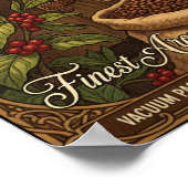 The Grand Cru Java Bliss Coffee Poster (Hoek)