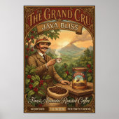The Grand Cru Java Bliss Coffee Poster (Voorkant)