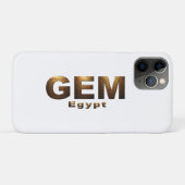 The Grand Egyptian Museum Case-Mate iPhone Case (Achterkant (horizontaal))