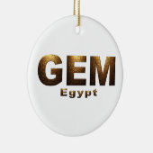 The Grand Egyptian Museum Keramisch Ornament (Rechts)