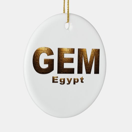 The Grand Egyptian Museum Keramisch Ornament (Rechts)