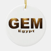 The Grand Egyptian Museum Keramisch Ornament (Voorkant)