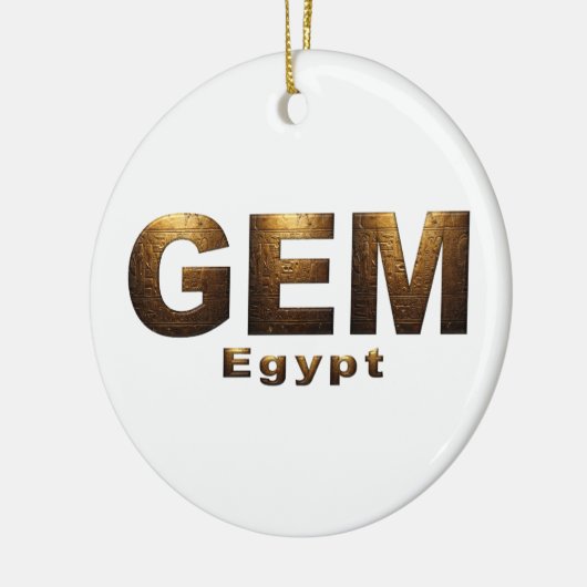 The Grand Egyptian Museum Keramisch Ornament (Links)