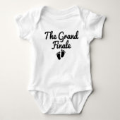 The Grand Finale Last Baby Pregnancy Announcement  Romper (Voorkant)