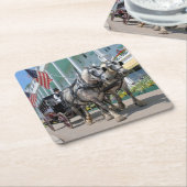 The Grand Hotel - Mackinac Island, Michigan Kartonnen Onderzetters (Schuin)