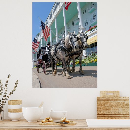 The Grand Hotel - Mackinac Island, Michigan Poster (Keuken)