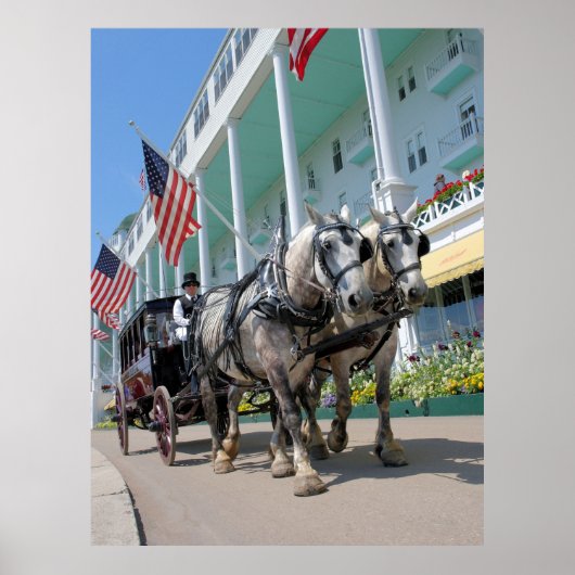 The Grand Hotel - Mackinac Island, Michigan Poster (Voorkant)