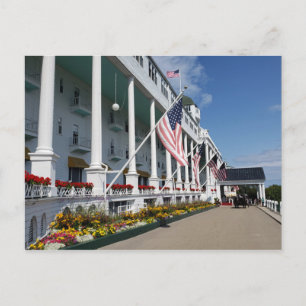The Grand Hotel on Mackinac Island, Michigan Briefkaart