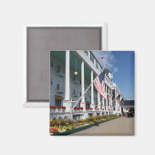 The Grand Hotel on Mackinac Island, Michigan Magneet (Voorkant / Achterkant)