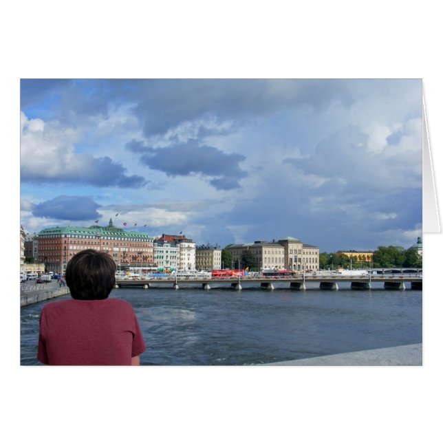 The Grand Hotel, Stockholm Zweden Card (Voorkant Horizontaal)