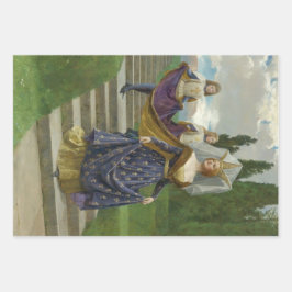 The Grand Lady (door John Collier) Inpakpapier Vel