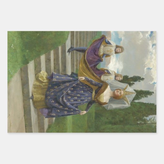 The Grand Lady (door John Collier) Inpakpapier Vel (Voorkant)