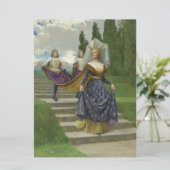 The Grand Lady (door John Collier) Kaart (Staand voorkant)