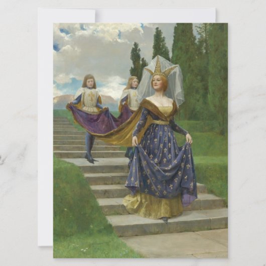 The Grand Lady (door John Collier) Kaart (Voorkant)