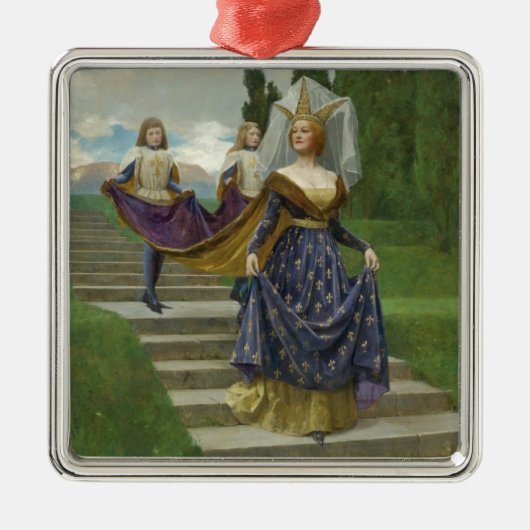 The Grand Lady (door John Collier) Metalen Ornament (Voorkant)