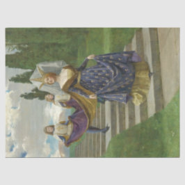 The Grand Lady (door John Collier) Tissuepapier