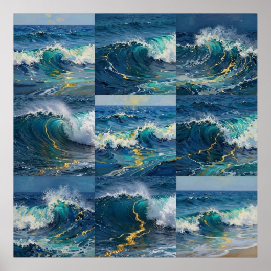 The Grand Pacific Ripple Poster (Voorkant)
