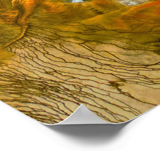 The Grand Prismatic Spring Poster (Hoek)