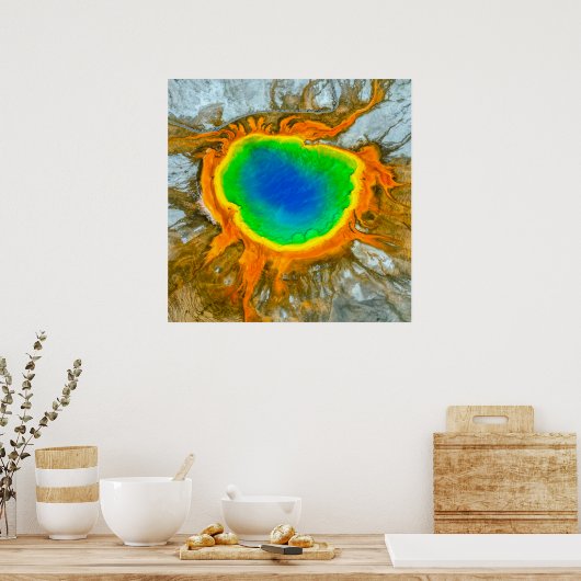 The Grand Prismatic Spring Poster (Keuken)
