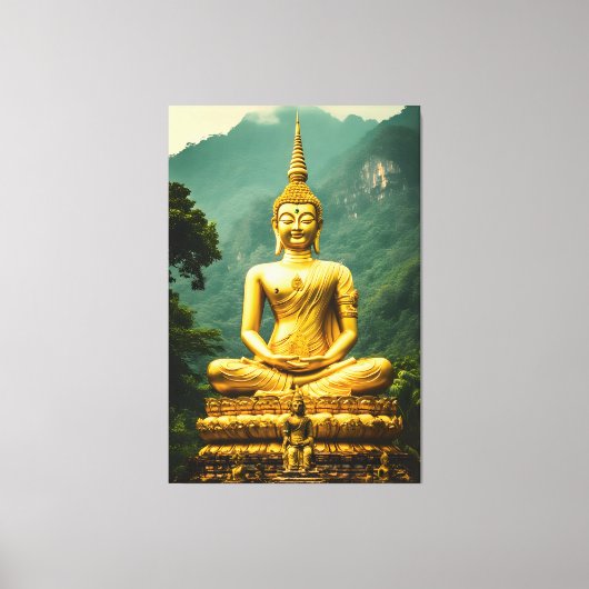 The Grand Samadhi of Suvarna Canvas Afdruk (Voorkant)