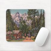 The Grand Tetons - Wyoming Muismat (Met muis)