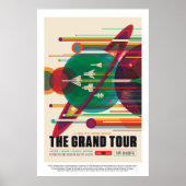 The Grand Tour Jupiter Saturn Uranus en Neptune Poster (Voorkant)