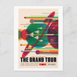 The Grand Tour - NASA Visies of the Future Briefkaart
