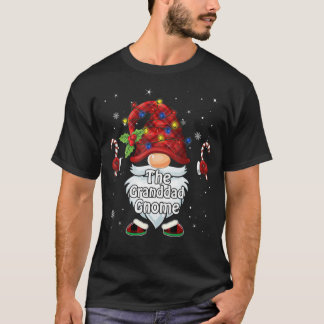 The Granddad  Gnome Christmas Funny Matching Famil T-shirt