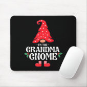 The Grandma Gnome Funny Family Matching Group Chri Muismat (Met muis)