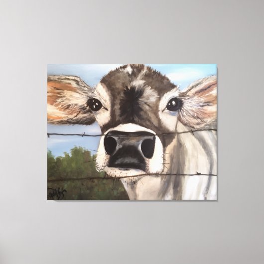 The Grass Is Greener Canvas Afdruk (Voorkant)