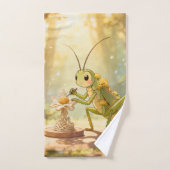 The Grasshopper and the Nectar Artwork.1 Bad Handdoek (Handdoek)