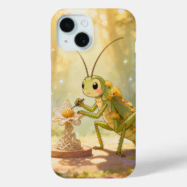 The Grasshopper and the Nectar Artwork.1 iPhone 15 Case