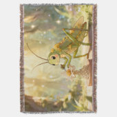 The Grasshopper and the Nectar Artwork.1 Deken (Voorkant Verticaal)