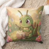 The Grasshopper and the Nectar Artwork.6 Kussen (Deken)