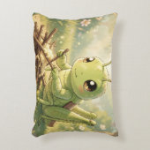 The Grasshopper and the Nectar Artwork Accent Kussen (Voorkant(Verticaal))